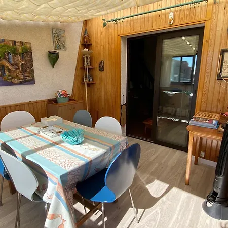 Agreable T2 Mezzanine, Parking, Animaux Ok - 5 Pers. - Fr-1-798-72 Διαμέρισμα Leucate